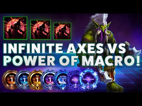 Zuljin TazDingo - INFINITE AXES VS POWER OF MACRO - B2GM Season 7(Silver 4)
