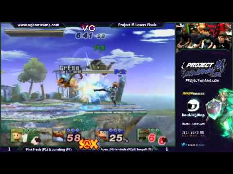 LF: PMS 3.02 - Pink Fresh & Junebug (Lucas/Diddy) vs. Nintendude & Seagull Joe (G&W/Diddy)