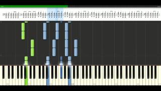 Jimmy Eat World - The authority song [Piano Tutorial] Synthesia