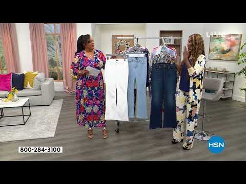 IMAN Global Chic FlareLeg Jean