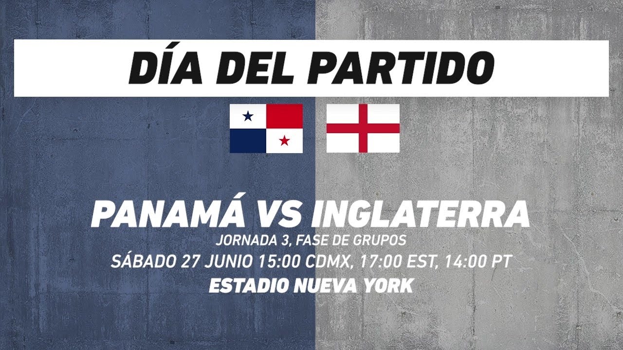 Panamá vs Inglaterra, frente a frente: Futbol