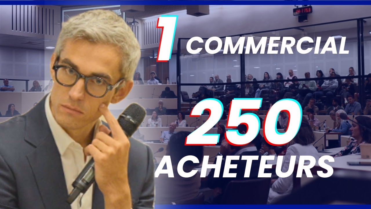 Vendeurs VS Acheteurs : 250 acheteurs cuisinent 1 commercial en live