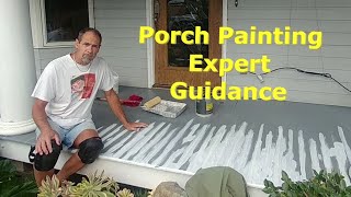 How to Paint a Wood Porch Floor