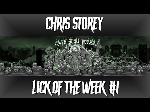 🎸 Chris Storey - Lick of the Week - Episode 1 🎸