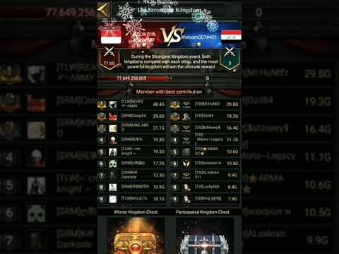 Clash Of Kings - KVK 587 VS 401