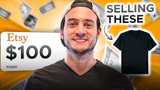 How to Make $100/day Selling T-Shirts on Etsy