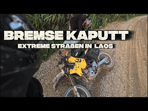 Unfall und Chaos in Laos | Motorradweltreise S04:E13