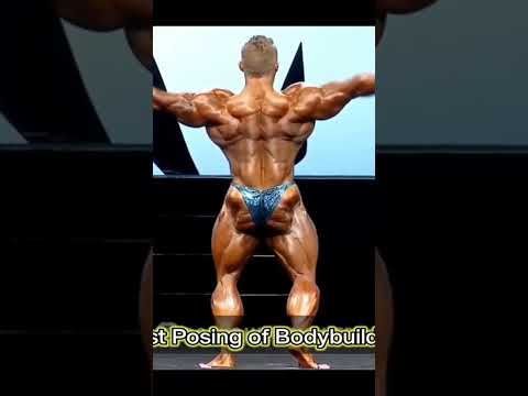 Bodybuilding of the best posing