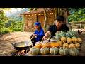 Harvesting Fruits Pumpkins Pineapples And Making Traditional Syrups And Jams