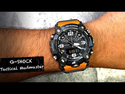 Review G-Shock Tactical Mudmaster Watch Black/Orange Strap GGB100-1A9