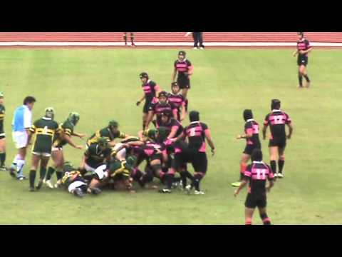 全国高校ラブビー栃木大会準決勝　栃木市陸131101