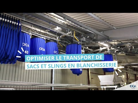 Convoyeur gravitaire aérien pour l'accumulation de charges unitaires pouvant aller jusqu'à 80 kg par chariot - ASTRON_3