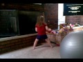 Sylvia Dancing To Veggie Tales Credits Songs July 2010