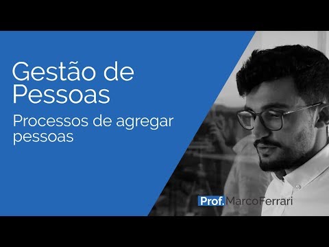Gestão de Pessoas - Processos de agregar pessoas