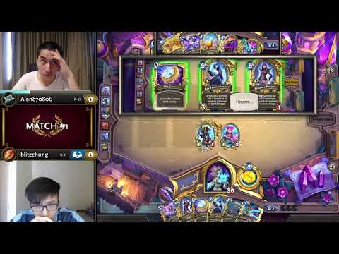 Alan870806 vs blitzchung - Group B Initial - Hearthstone Grandmasters APAC 2020 Season 2 - Week 3