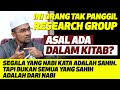 Prof Dr Rozaimi - Ini Orang Tak Panggil Research Group | Asal Ada Dalam Kitab?