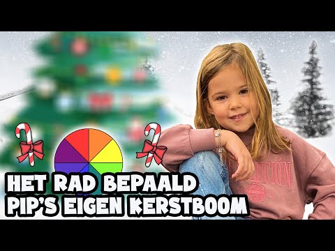 PIP IS GOING TO DECORATE HER OWN CHRISTMAS TREE!!