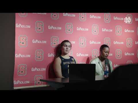 Niele Ivey Postgame Press Conference vs NC State | 1/29/23 | Notre Dame Women's Basketball