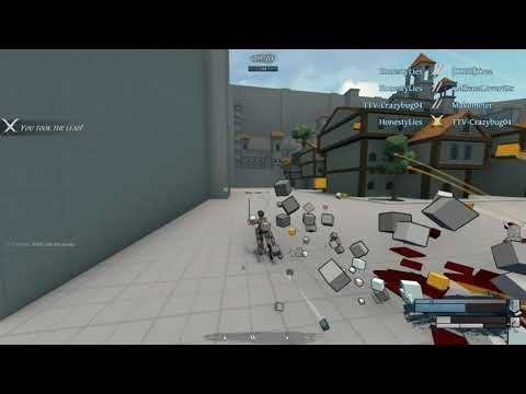 City DM new combat (Roark's attack on titan fan game)