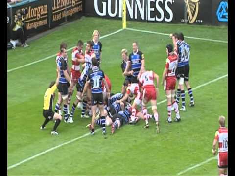 Gloucester Rugby 23-6 Bath Rugby - Aviva Premiership Rugby Highlights Round 4 | 24-09-11