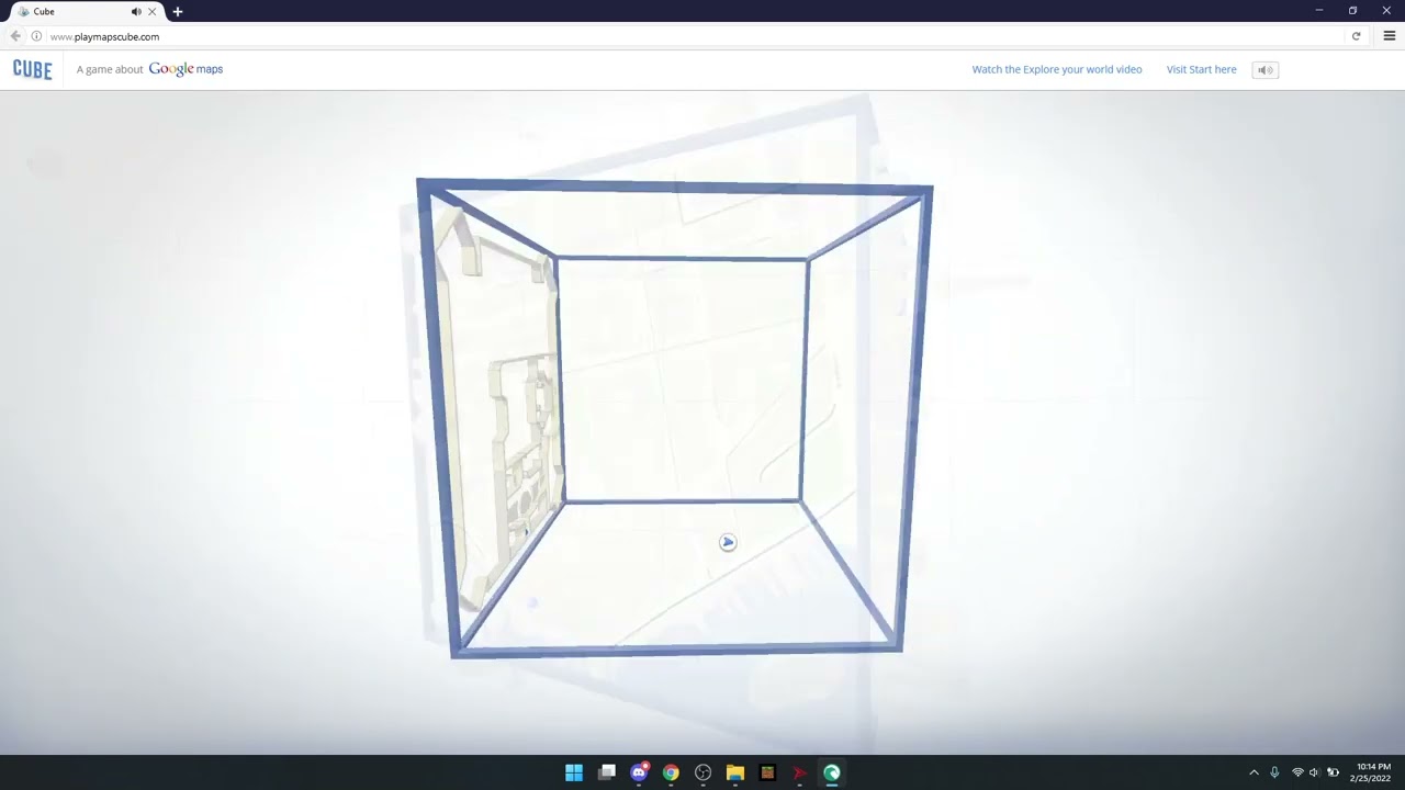 CUBE - A Game About Google Maps Any% Speedrun 2:53
