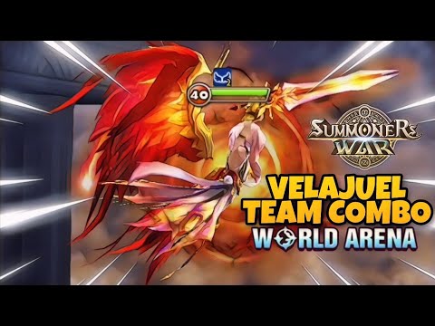 Velajuel Team Combo in World Arena - Summoners War