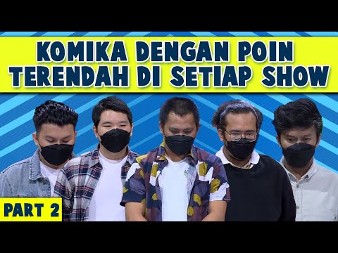 Inilah Para Komika dengan Poin Terendah Sepanjang Show SUCI IX [BAGIAN 2]