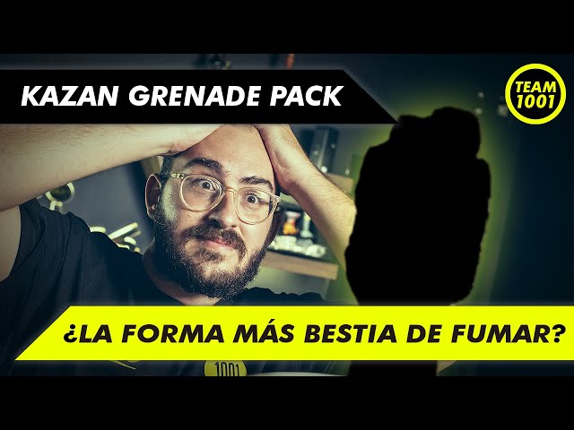 KAZAN GRENADE PACK | La forma +HEAVY de fumar ?Cachimbas
