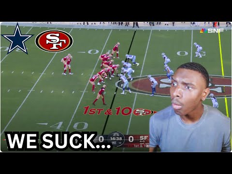 Cowboys Fan Reaction to San Francisco 49ers vs Dallas Cowboys Highlights NFL Week 5