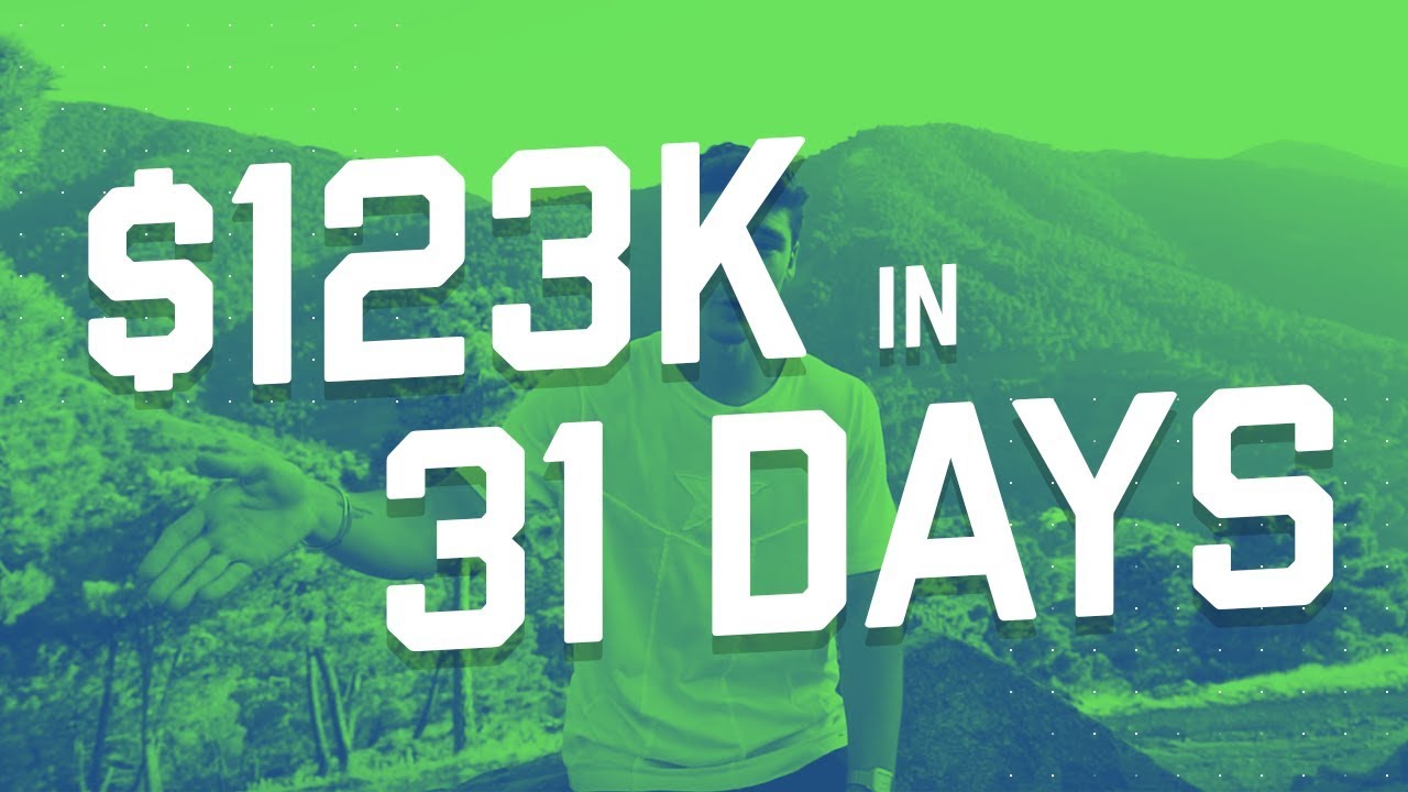 What I Learned Making $123,000 Profit In 31 Days At 18