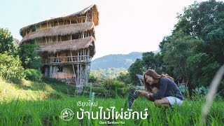 เที่ยวบ้านไม้ไผ่ยักษ์ กลางหุบเขา เชียงใหม่ | Giant Bamboo Hut SS3:Ep8