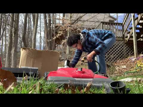 Dirt devil envision turbo service part 2 washing