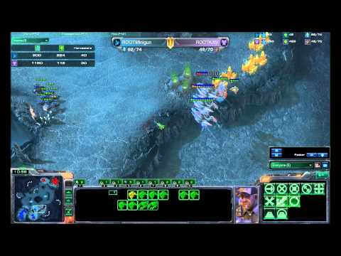 ROOTkitty vs ROOTminigun - TvP - Starcraft 2 commentary