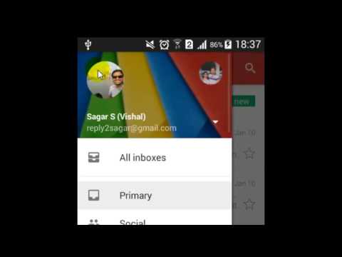 How to view an archived mail in Gmail Android App Video