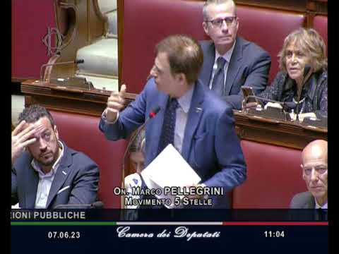 Marco Pellegrini - M5S Camera - Intervento in Aula - 07/06/23