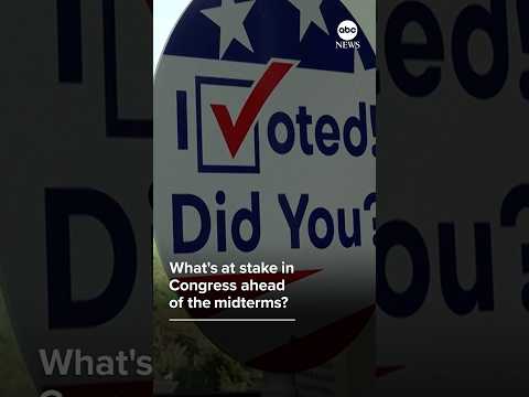 What's at stake in Congress ahead of the midterms?
