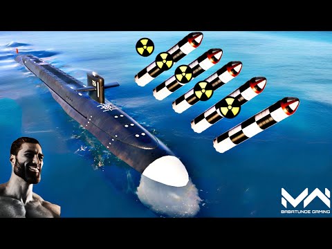 USS Ohio unbeatable nuclear☢️ build that shocked enemy | Modern Warships alpha test