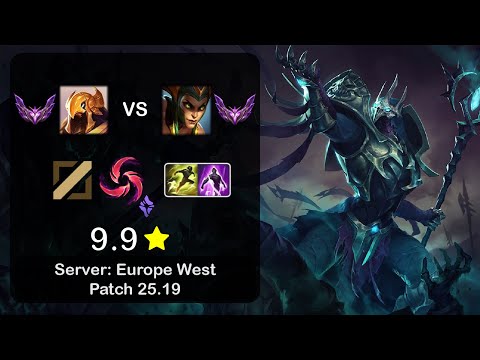 Azir Mid vs Cassiopeia - EUW Master - Patch 25.19