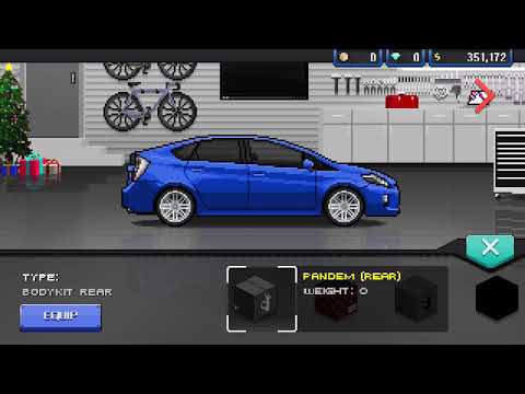 Thumbnail for Pixel Car Racing(building) #2- "PRIUS FOR RALLY". by rall, El Car, rally, Car
