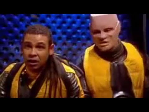 Kryten Shares Surprising Information in the Shuttle | Red Dwarf | BBC Studios