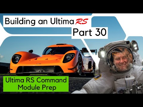 Building an Ultima RS with Nigel Dean. Part 30. Preparing the cockpit for final installation