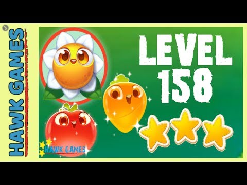Farm Heroes Super Saga Level 158 - 3 Stars Walkthrough, No Boosters
