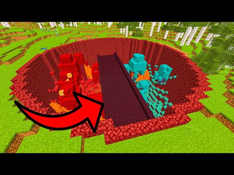 HO TRASFORMATO LA MIA BASE DELLA BIG VANILLA IN NETHER! - Minecraft BIG VANILLA