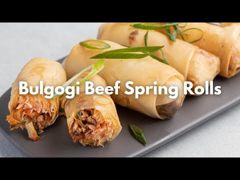 The Perfect Korean-Fusion Spring Rolls You Need to Try