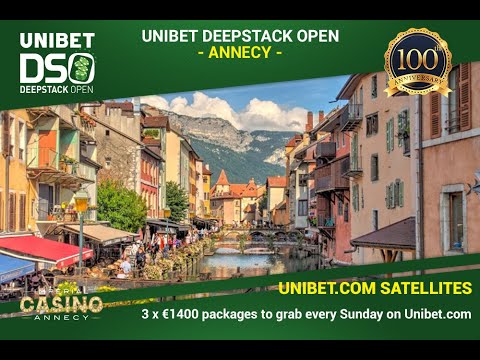Qualify on Unibet.com for the UDSO Annecy - 100th Edition