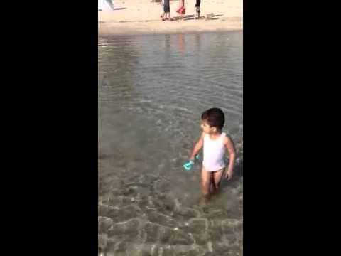 Ayaanali and Muntazir at Beach