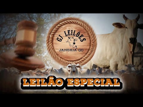 Leilão Especial GJ Leilões - 25/10/2025 -JANDAIA GOIAS #AGRO #AGRONEGOCIO #LEILAO