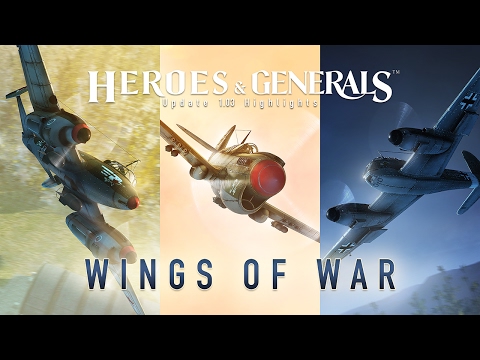 More planes and simpler flight controls in 'Wings of War'-update for Heroes & Generals