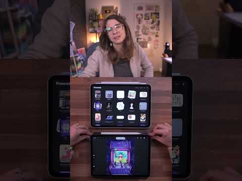 Che bello poter usare tantissimi livelli su Procreate ❤️ #shorts #suppliedby @Apple