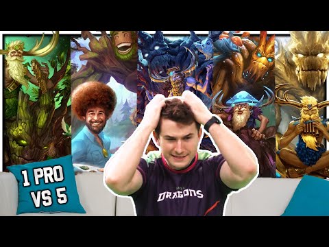1 PRO VS 5 SYLVANUS CHALLENGE... CAN I WIN?